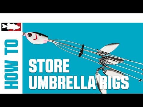 How-To Store Umbrella Rigs - Tackle Warehouse DIY