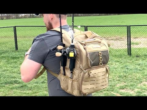 NEW FAVORITE FISHING BACKPACK - KastKing Karryall 2024