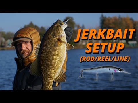 Jerkbait Setup (Rod/Reel/Line) - Seth Feider