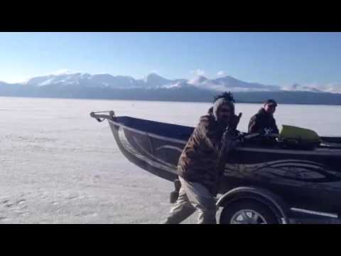 Kenai winter fishing