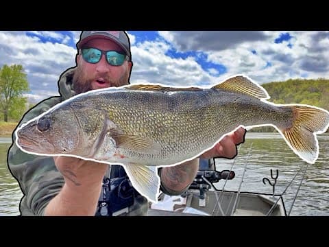 Ohio River Fishing for Big Walleye and Crappie!