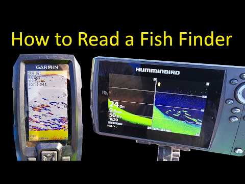 How to Read a Sonar Fish Finder for Beginners (Garmin Striker &amp; Humminbird Helix 7)