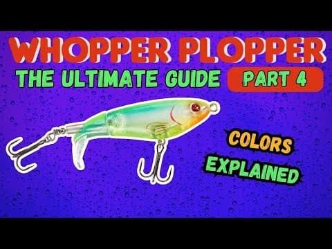 Whopper Plopper Colors - Do They Really Matter?