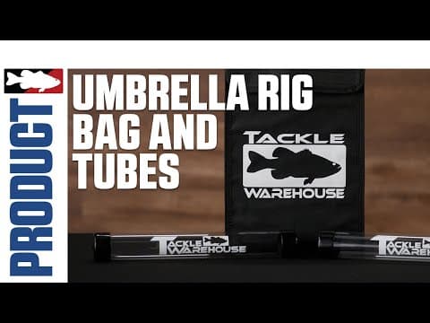 Tackle Warehouse Umbrella Rig Bag and Umbrella Rig Tubes