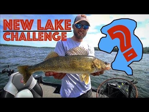 How to Find and Catch Walleyes on a NEW LAKE