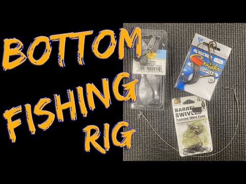 Bottom Fishing Rig Freshwater!  #bottomfishingrigfreshwater