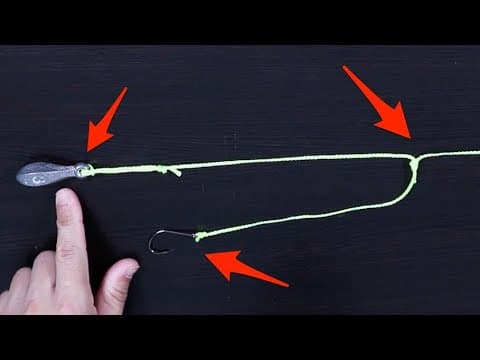 How To Tie The Dropper Rig (Fast &amp; Easy Way)