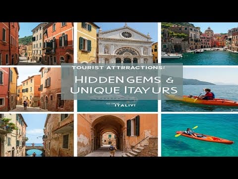 Tourist Attractions: Top 10 Hidden Gems &amp; Unique Italy Adventures,#italytravel
