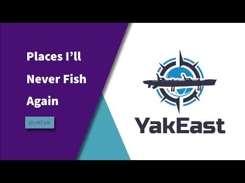 Places I&#39;ll Never Fish Again   Anne Arundel County Maryland