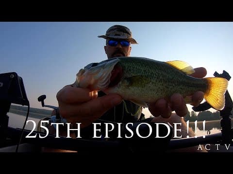 CONSTANCE LAKE FISHING - Camp breakfast taste test. Typical morning for ACTV!!!!