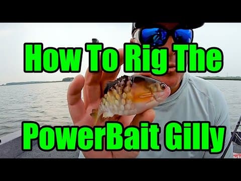 HOW TO Rig the NEW Berkley PowerBait Gilly