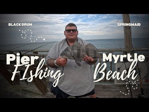 Fishing Myrtle Beach&#39;s Iconic Springmaid Pier