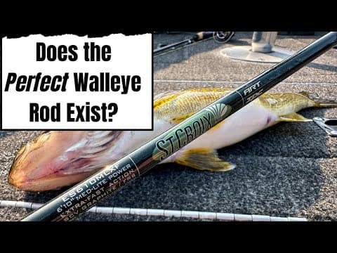 If You Could Only Pick One...How To Choose A Good All-Around Walleye Rod