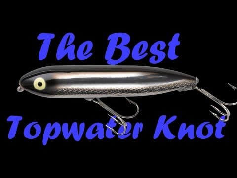 Best Knot for Topwater Baits - The Loop Knot