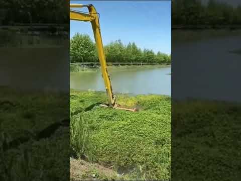 easy 😎 grass cleaning from pond || additionally catching fisheries || #fish #easy