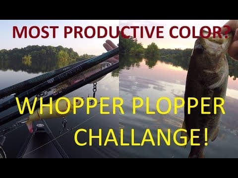 Best Color Whopper Plopper for Bass - BONE, LOON OR MONKEY BUTT