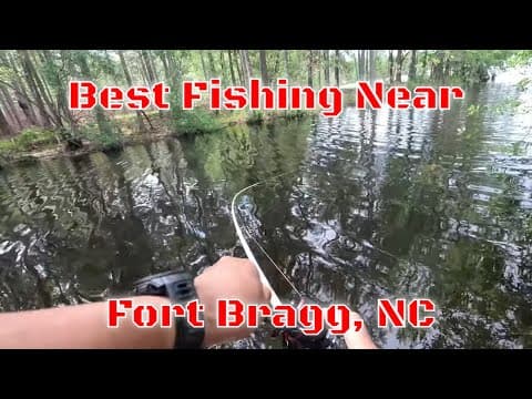 Fishing at Carvers Creek State Park
