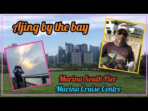 DQ Ultra light Ajing game / Marina South Pier marina cruise centre Singapore / Pelagic and Rock fish