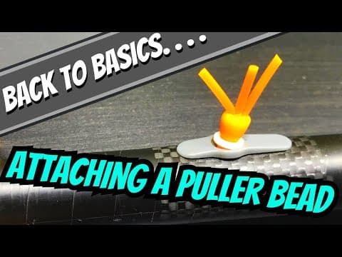 Match Fishing Basics - How To Attach A Puller Bead - Connecting A Puller Bead To Pole Elastic