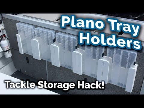 Plano Tray Holders - Tackle Storage For Your Boat