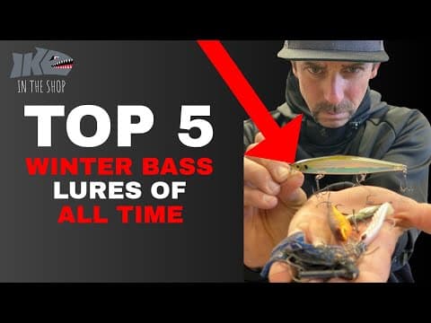 Top 5 WINTER BASS LURES OF ALL TIME!