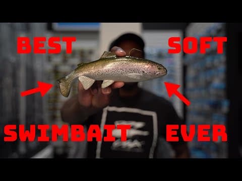 This Is The Greatest Big Soft Swimbait Ever Made! The 8&quot; Huddleston Deluxe!