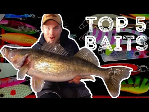 Top 5 Ice Fishing Baits/Lures for Walleyes