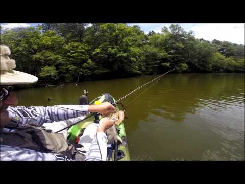 June Fishing at the Millpond - Old Millpond Reservoir, Granite Falls, NC