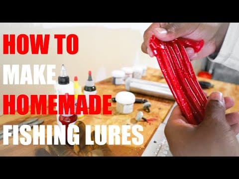 Making Homemade Fishing Lures (DIY Bass Fishing Lures)