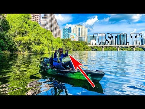 You Only Need One Lure To Catch Fish In Austin! (Austin TX Day 2)