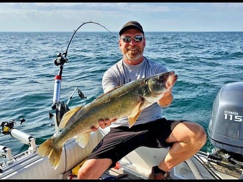 Top 10 Walleye Fishing Lakes in Ohio