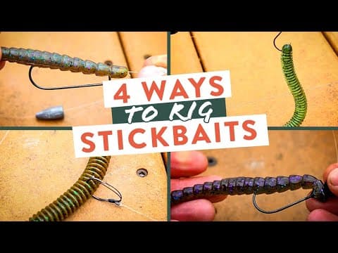 Stick Baits &amp; Soft Plastic Worms: 4 Techniques You NEED to Master