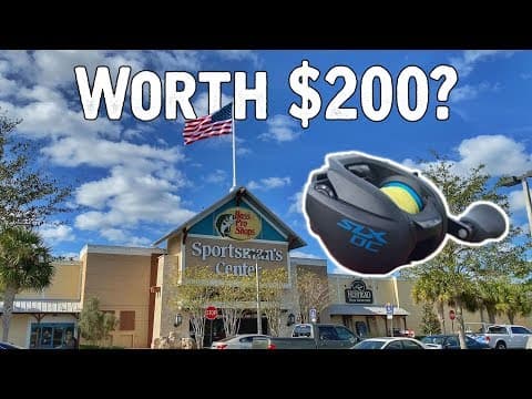 Buying BEST Baitcaster at BASS PRO SHOP! Shimano SLX DC Review