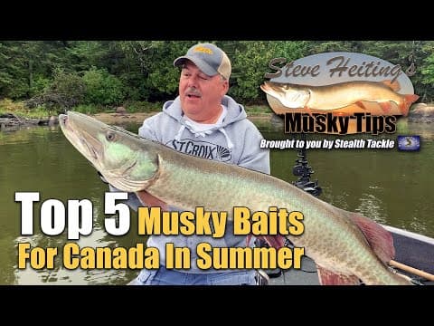 Top 5 Musky Baits For Canada In Summer