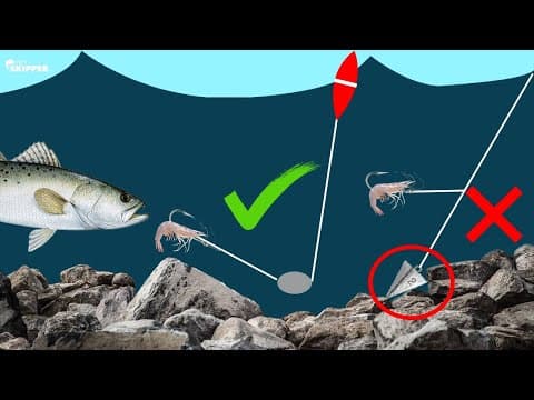 STOP GETTING SNAGS on ROCKS w/ THIS Rig! (Slip Float Fishing Rig)