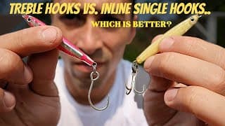 Which Fishing Hooks Are Better for Lures? TREBLE HOOKS OR SINGLE HOOKS?