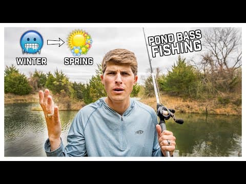 Does The PRE-SPAWN Exist In Ponds? (Spring Bass Fishing Tips)