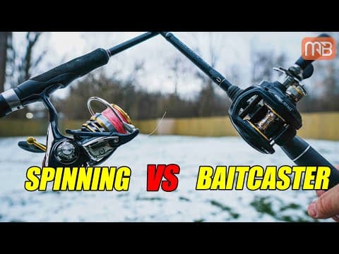 Spinning Rod Vs Baitcasting Setup (Fishing Rod Basics)