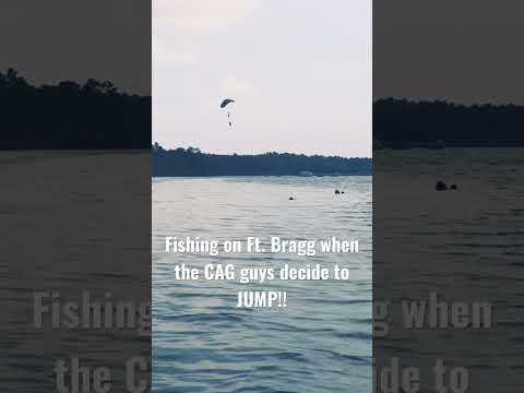 A typical day fishing on Ft. Bragg, NC