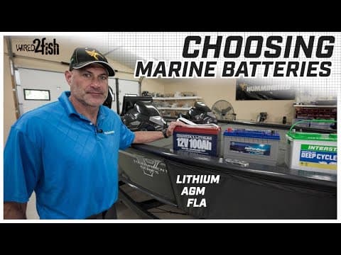 How to Choose Marine Batteries | Types, Sizes and Uses