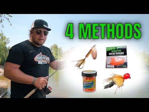 4 Beginner TROUT FISHING Setups - IN DEPTH Trout Fishing Tutorial