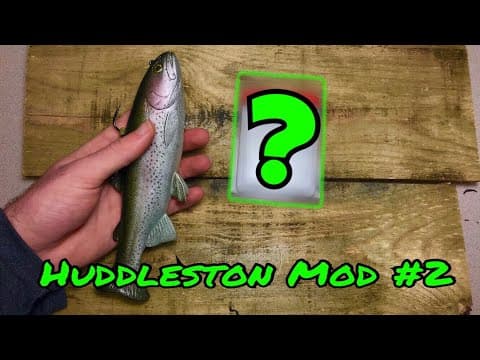 Huddleston Swimbait Modification (Trailer Hook)