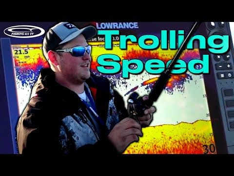 Trolling Speed Matters for  Walleye