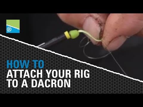 Des Shipp shows you how to attach your rig to a dacron connector