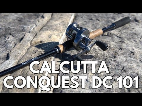 Shimano Calcutta Conquest DC - ON THE WATER