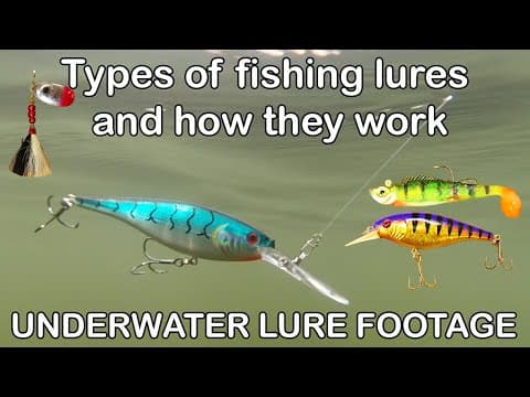 How fishing lures work (underwater fishing lures)