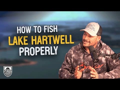 How to Fish LAKE HARTWELL Properly!