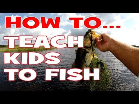 How To Teach Kids to Fish - Bass Fishing Tips