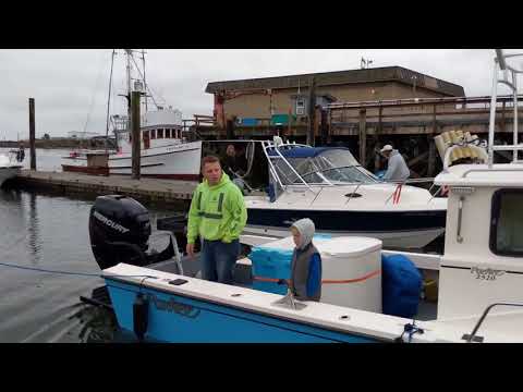 Halibut fishing at Westport, WA
