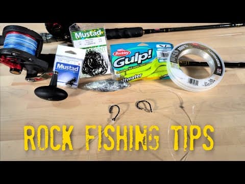 Rock Fishing Tips - What Gear and Tackle To Bring